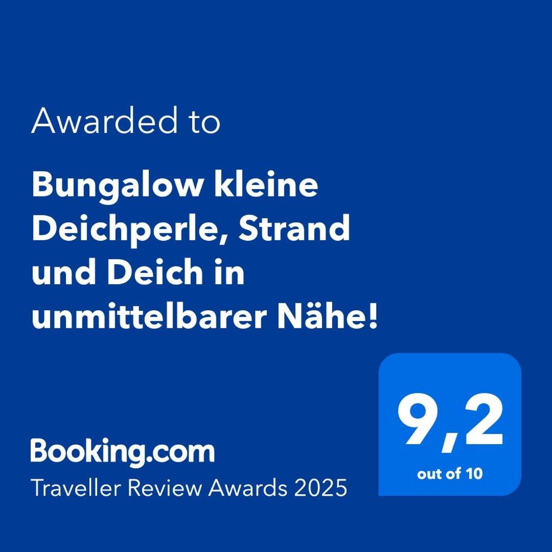 Bungalow Kleine Deichperle, Strand Und Deich In Unmittelbarer Naehe! Lemmer Zewnętrze zdjęcie